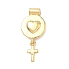 Religion Brass Pendants KK-H539-18G-05-1
