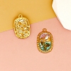 Alloy Enamel Pendants PW-WG4682B-03-1