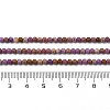 Natural Lepidolite Beads Strands G-G189-B06-02-5