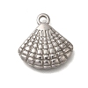 Anti-Tarnish 304 Stainless Steel Pendants STAS-M075-12P-1