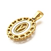 Golden 304 Stainless Steel Pendants STAS-K300-02G-Y-2