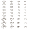 360Pcs 12 Styles Brass & Iron Crimp Beads FIND-LP0001-04-1