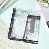 Transparent PVC Luggage Cover AJEW-WH20080-52B-3