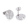 Non-Tarnish 304 Stainless Steel Stud Earring Findings STAS-M228-U01-01P-2