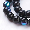Glass Beads Strands M-GR8MM-AB-3