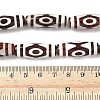 Rice Shape Tibetan Style dZi Beads Strands G-A269-A19-01-5