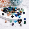 Kissitty 100Pcs 10 Style Natural Gemstone Beads G-KS0001-04-9