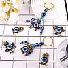 12Pcs 2 Style Alloy Pendants FIND-SZ0002-51-4