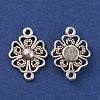 Tibetan Style Alloy Conner Charms FIND-WH0108-42AS-1