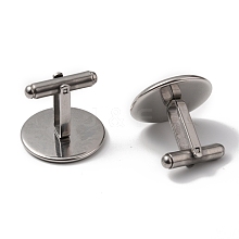 304 Stainless Steel Cuff Buttons STAS-L262-39H-P
