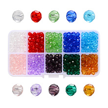 Transparent Glass Beads FPDL-S015-04B-01-B