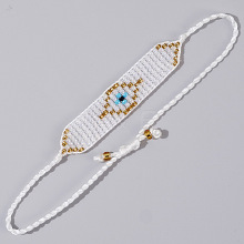 Bohemian Style Beaded Devil Eye Bracelet for Women VM6183-2