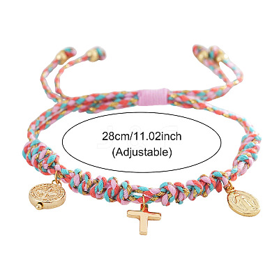 Bohemian Style Brass Charm Bracelets RJ6704-3-1