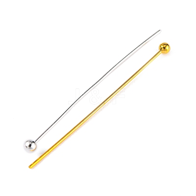 255Pcs 3 Colors Brass Ball Head pins KK-FS0001-07-1