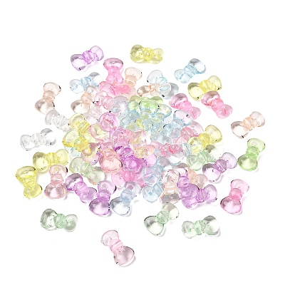 Transparent Acrylic Beads X-TACR-C002-01C-1