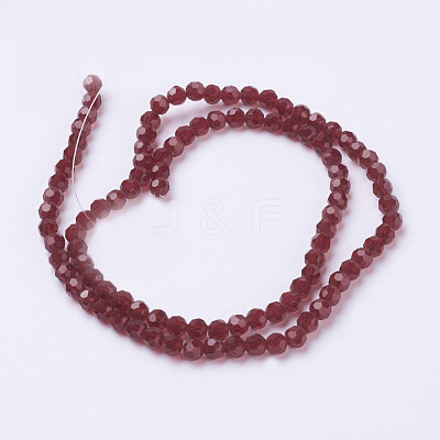 Glass Beads Strands EGLA-J042-4mm-20-1