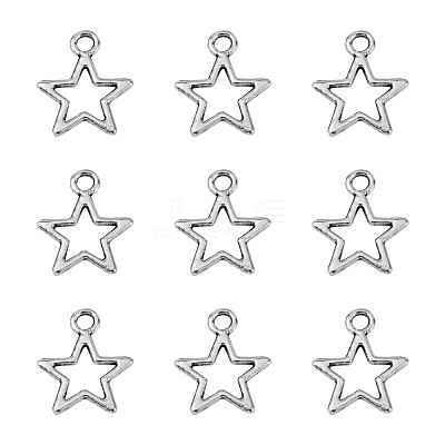 Tibetan Style Alloy Charms K0PGH021-1