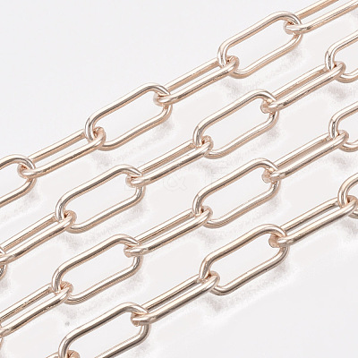 Unwelded Iron Paperclip Chains CH-S125-09B-RG-1