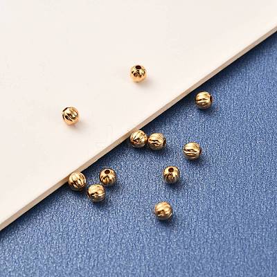 Brass Beads LS-X-KK-F824-103G-1