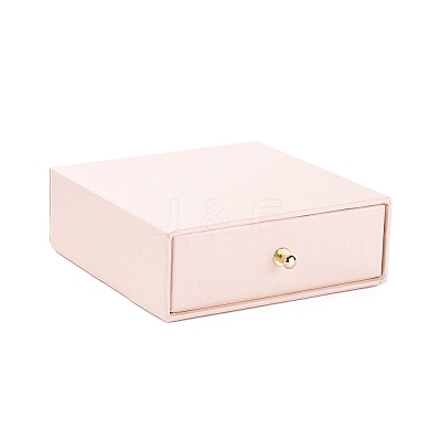 Square Paper Drawer Jewelry Set Box LS-CON-C011-03B-05-1