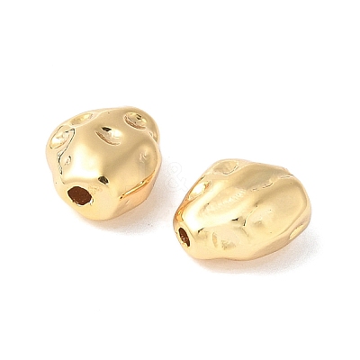 Nuggets Brass Beads KK-U064-19B-G-1