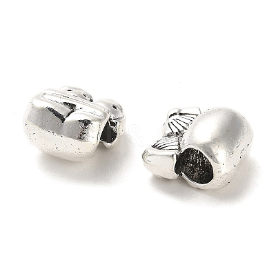 Tibetan Style Alloy European Beads PALLOY-K019-03E-AS-1