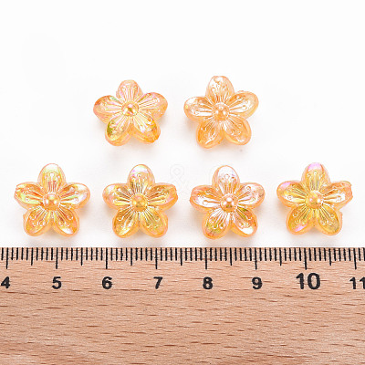 Transparent Acrylic Beads TACR-S154-45C-919-1