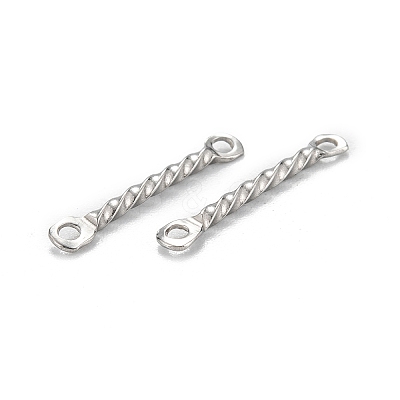 Tarnish Resistant 304 Stainless Steel Link Connectors LS-STAS-Z034-18A-P-1