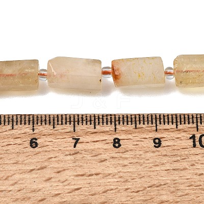 Heated Natural Citrine Beads Strands GG-CBA8682-A02-1