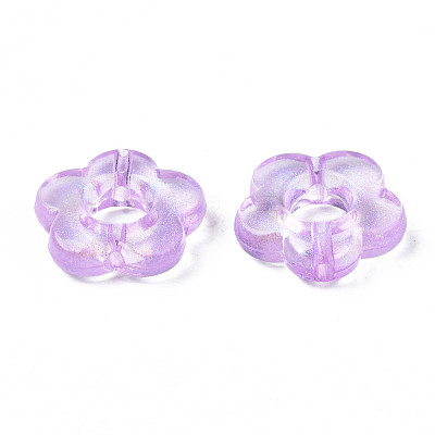 Transparent Acrylic Beads X-OACR-S028-140-1