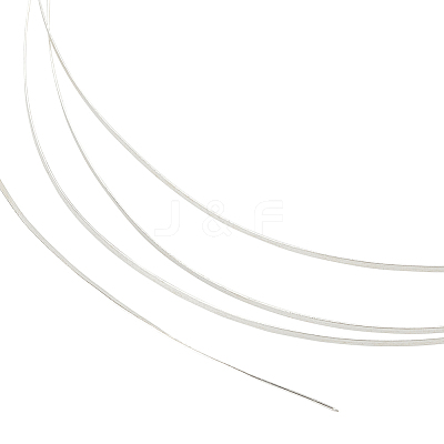 1Pc Flat 925 Sterling Silver Wires STER-BC0002-25C-1
