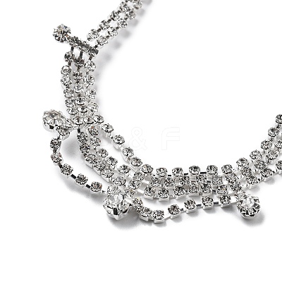 Alloy Rhinestone Hair Chain LS-OHAR-M044-02D-S-1