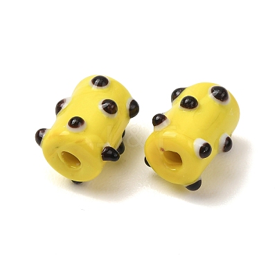 Handmade Bumpy Lampwork Beads LA-CBAEC7C-01A-1