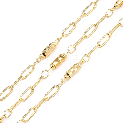 Brass Oval Link Chains CHC-B025-04G-1