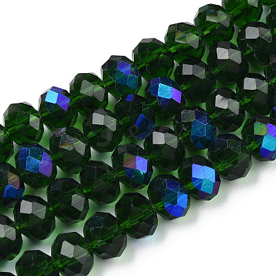 Electroplate Glass Beads Strands LS-EGLA-A034-T8mm-L27-1