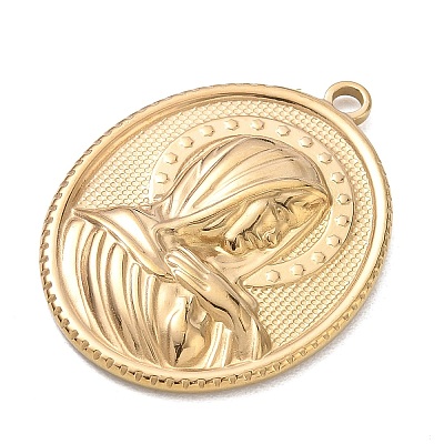 Religion 201 Stainless Steel Pendants SA-CBA5FB0-01G-C-1