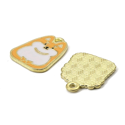 Alloy Enamel Pendants X-FIND-I064-04G-02-1
