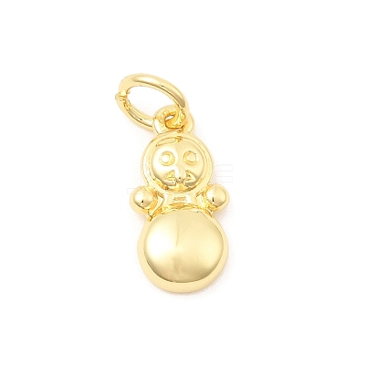 Brass Pendants KK-Z147-09G-1
