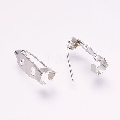Iron Brooch Findings X-IFIN-E035Y-N-NF-1