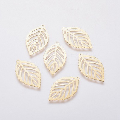 304 Stainless Steel Pendants X-STAS-L234-056G-1