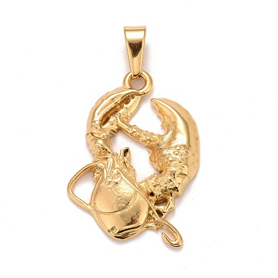Ion Plating(IP) 304 Stainless Steel Pendants X-STAS-D165-14G-08-1