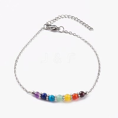 Chakra Jewelry AJEW-AN00430-1