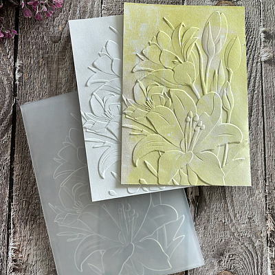 PP Plastic Embossing Folder Templates DIY-WH20048-050B-1