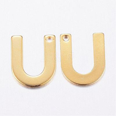 304 Stainless Steel Charms STAS-P141-U-1