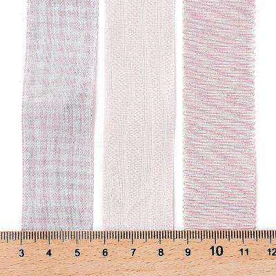 9 Yards 3 Styles Polyester Ribbon SRIB-A014-B15-1