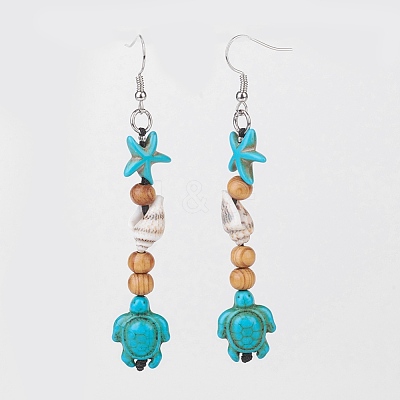 Wood Jewelry Sets SJEW-JS00967-1