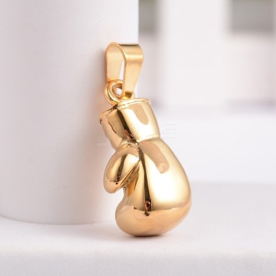 304 Stainless Steel Pendants STAS-H061-05AG-1