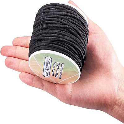 Elastic Fibre Core Spun Elastic Cord EC-BC0001-01-3mm-1