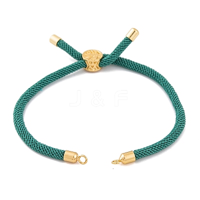 Nylon Cords Bracelet Makings Fit for Connector Charms AJEW-P116-01G-23-1