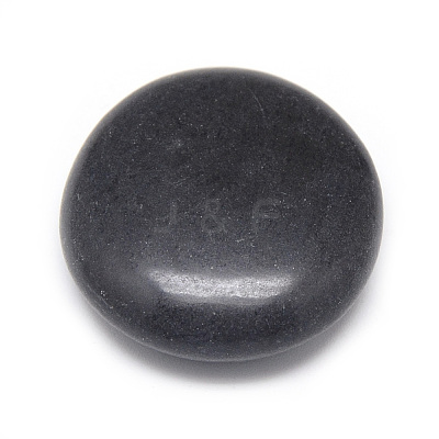 Natural Black Stone Beads G-Q481-115-1